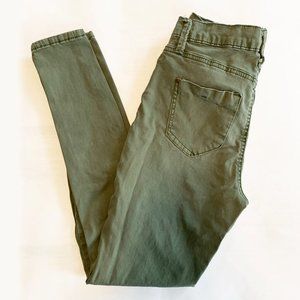 High Rise Ankle Skinny Jean